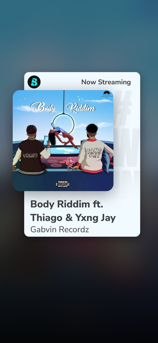 BoomplayNigeria's tweet photo. Renowned entertainment house @gabvinrecordz onboards @samxnthiago & @ig_yxngjay on this dope jam, #BodyRiddim! π₯π
Stream this tune on Boomplay. β‘οΈ https://t.co/3I7KgTpHsR
#HomeOfMusic #Boomplay https://t.co/gi3aaJs6Tv