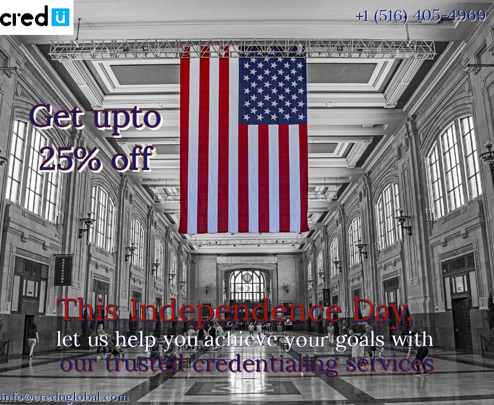creduglobal's tweet photo. This Independence Day, we celebrate the brave and the accomplished. 🎉 Trust us with your credentialing needs. 💼 #4thofJuly #credentialing

☎️📞Get in touch with us NOW 

📱+1 (516) 405-4969
✉️ info@creduglobal.com
🌐 https://t.co/JJUWaWOl3I https://t.co/FJJNw9DAnp