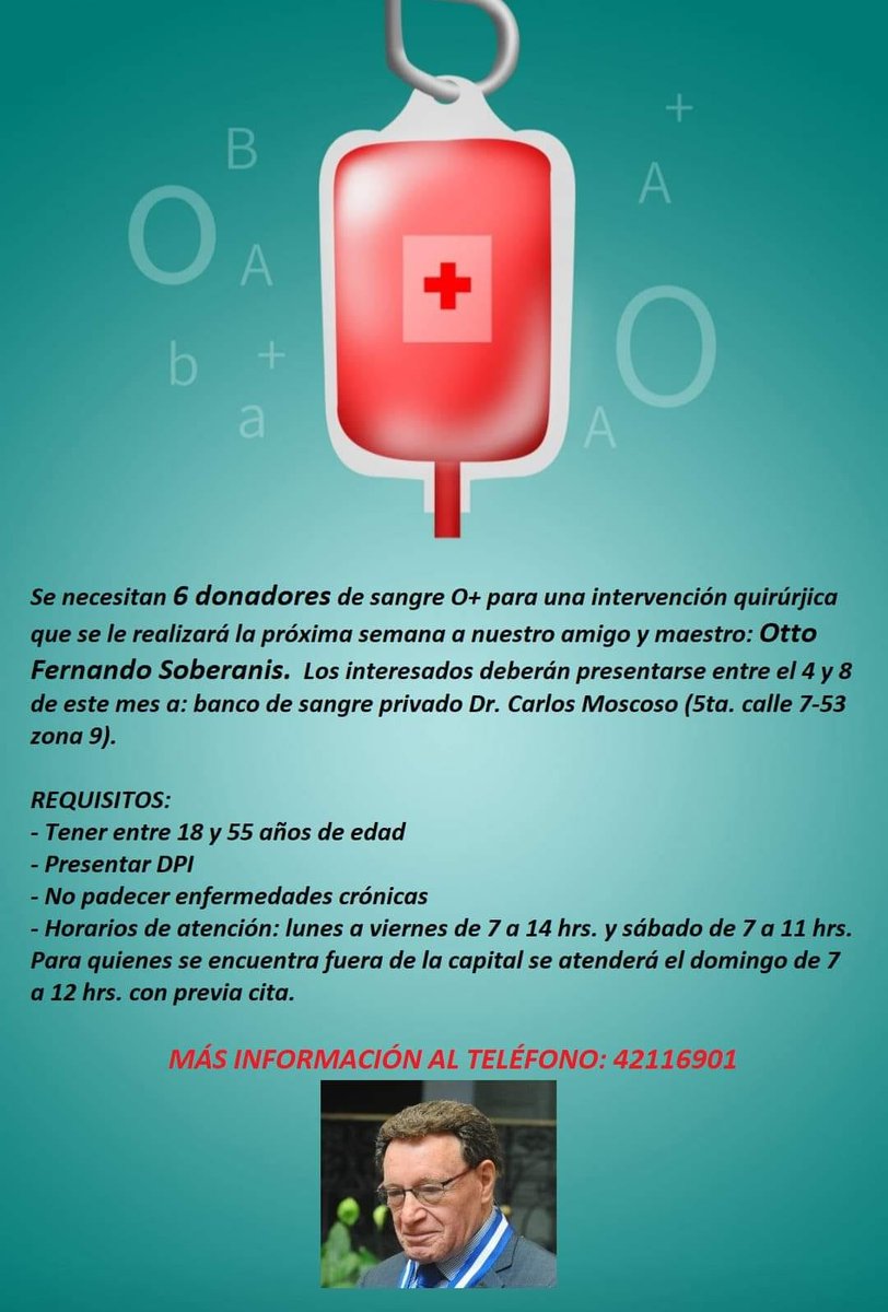 MoisesJerez's tweet photo. Ánimo amigo en Dios confiamos, todo saldrá muy bien en tu operación. https://t.co/CoMoUEBfKb