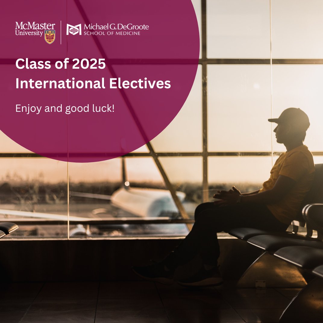 Our International Electives students have started travelling to their electives at #McMasterUGME affiliated schools! Safe travels to Ireland 🇮🇪 and Australia 🇦🇺. This is your time to explore, learn, and grow. We can’t wait to hear all about it when you come back!