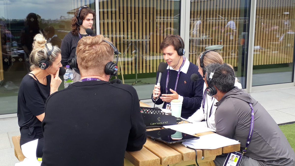 📻 Gracias por la confianza 

@WimbledonChnl 🤝 @bbcsportsworld