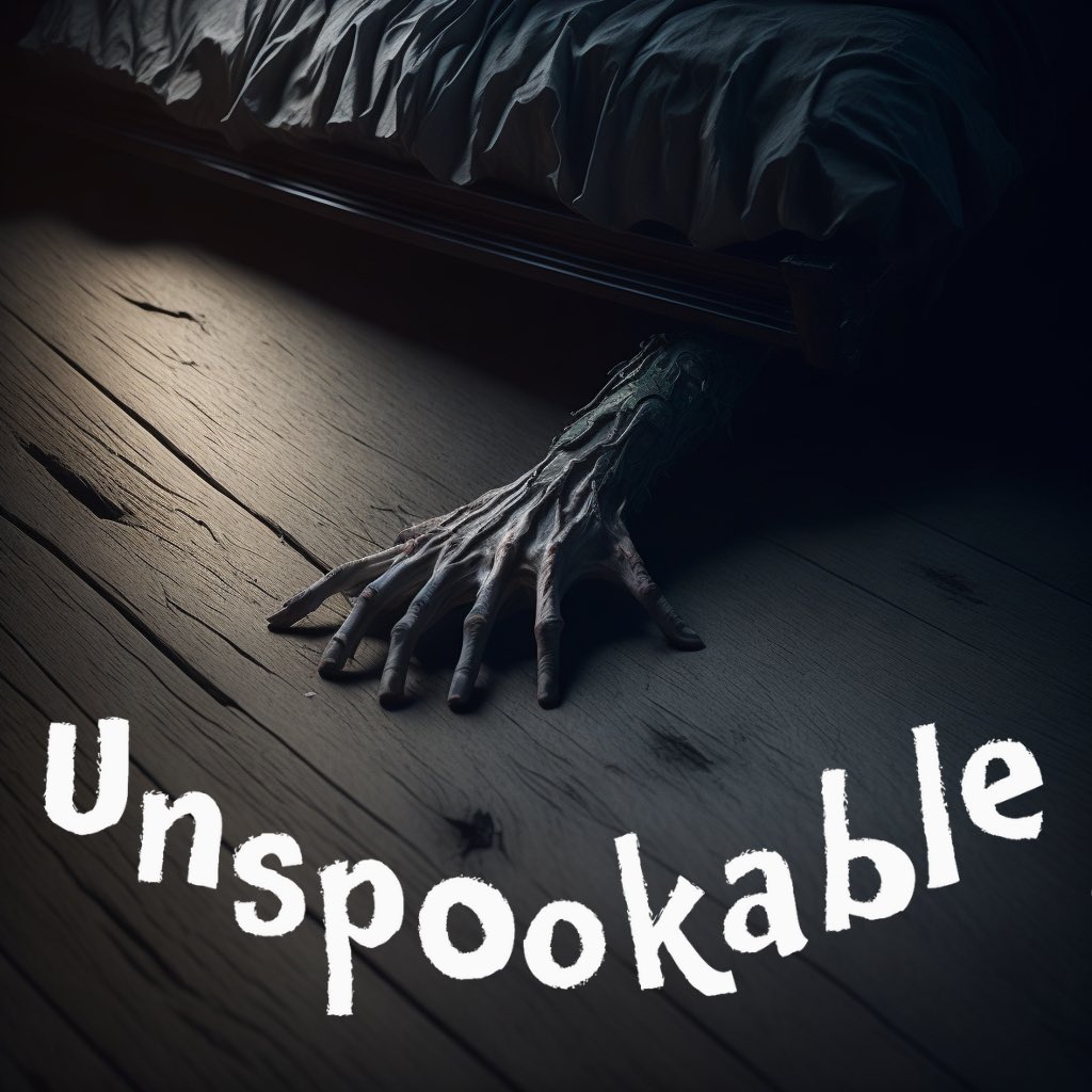 You can't fall asleep. Something in your bedroom doesn't feel quite right. You want to peek under the bed, but you don't dare. It's probably best to ignore it & try again to fall asleep...right? It’s the history of The Boogeyman on this Ep of Unspookable podcasts.apple.com/us/podcast/uns…