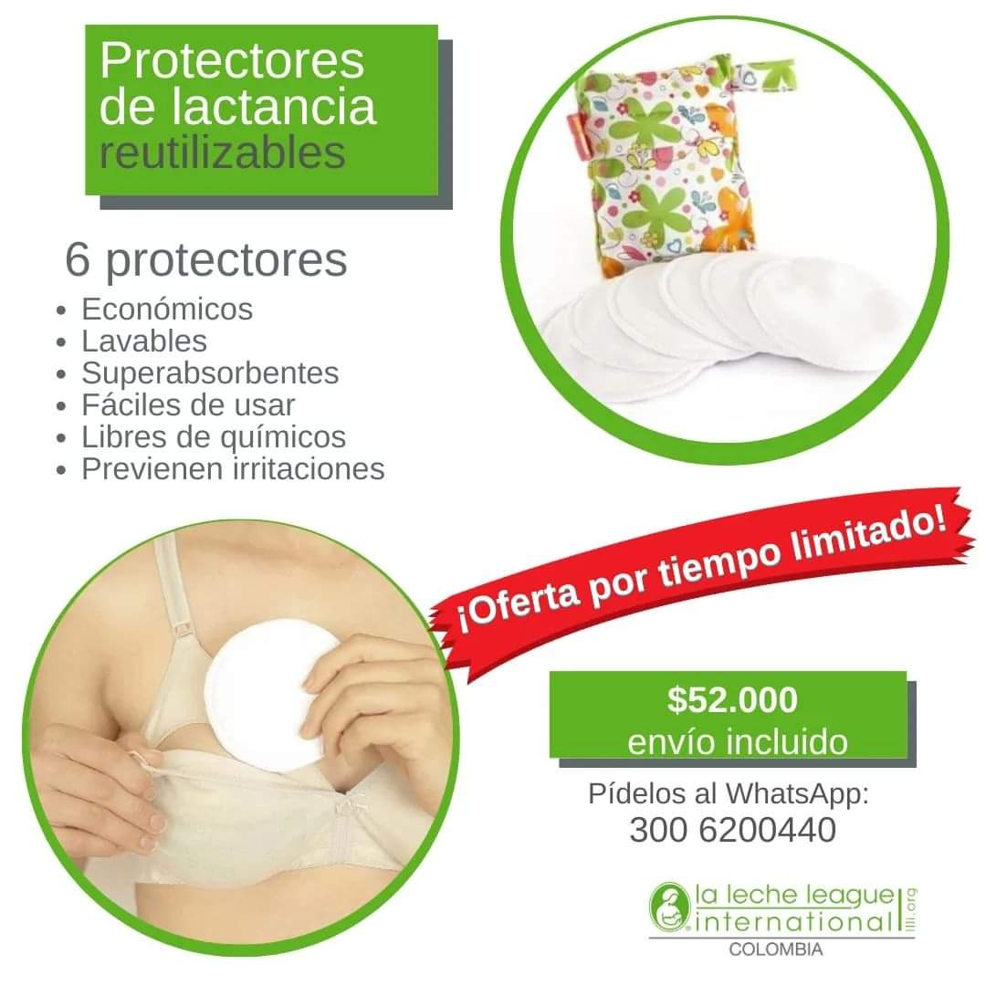 LLLColombia's tweet photo. 👉🏼 Pídelos al WhatsApp: 3006200440

Con tu compra contribuyes a que la Liga de La Leche Colombia pueda apoyar cada vez a más familias. 💚 https://t.co/7JpWbgJhRF