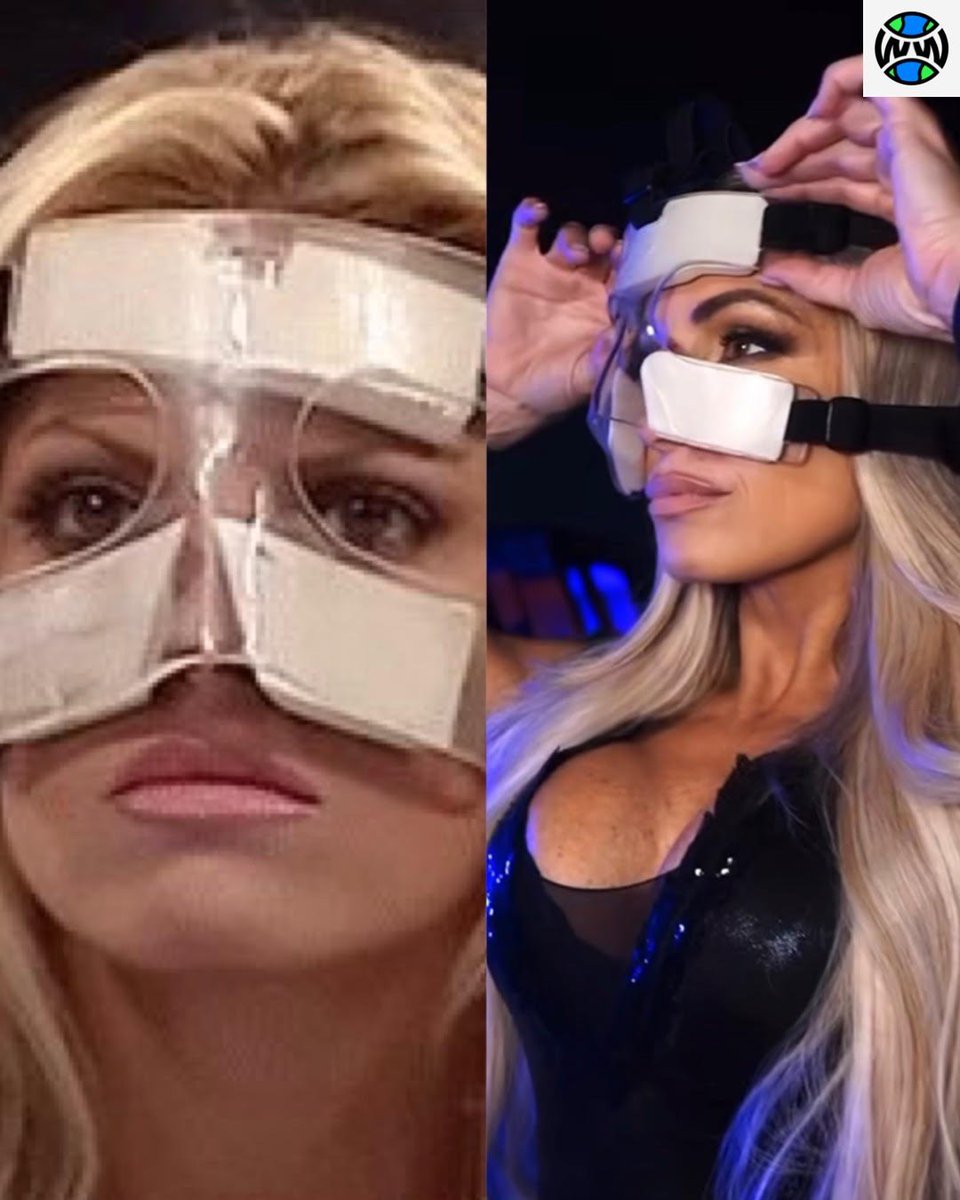 RT @WrestlingWCC: Trish Stratus brought back her iconic mask https://t.co/VDzyB4IffJ