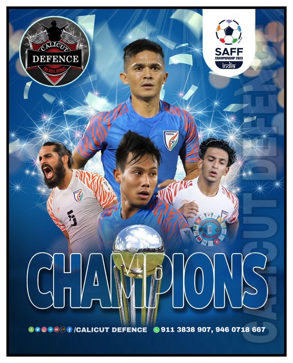 CalicutCare's tweet image. #SAFFChampionship2023 #IndianFootball #cdtc