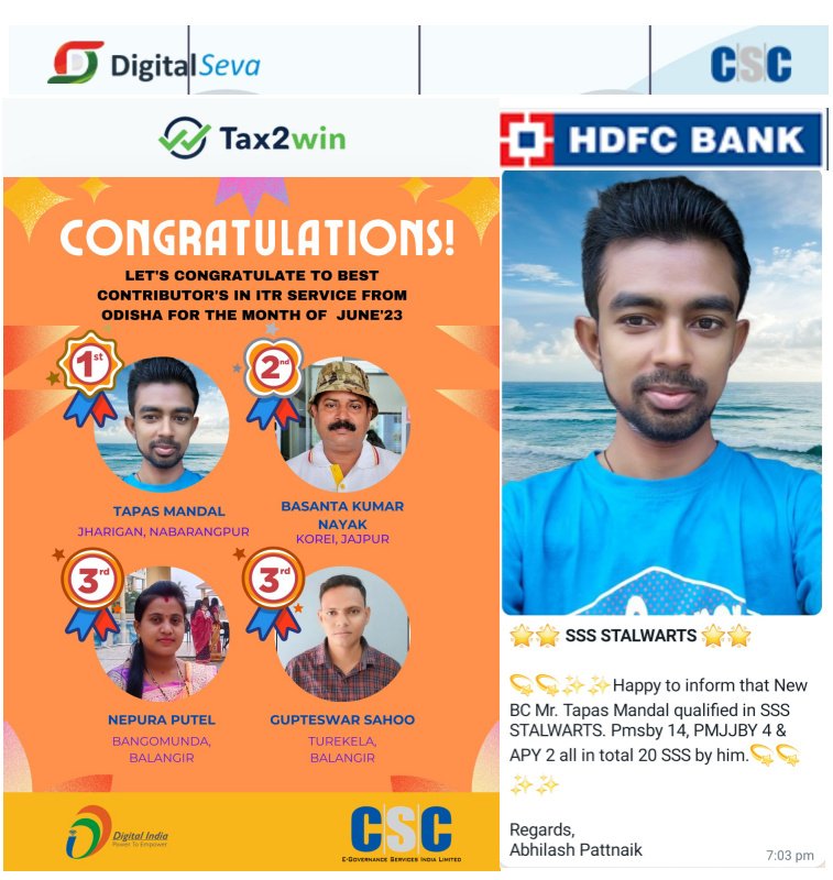 CSC portal ମାଦ୍ଧମରୁ ଗତ ମାସର ବେଷ୍ଟ state <a href="/tax2win/">Tax2win</a> ITR filing ଏବଂdistrict <a href="/HDFC_Bank/">HDFC Bank</a> SSS <a href="/OdishaSpv/">CSC SPV Odisha</a> <a href="/CSCegov_/">CSCeGov</a> <a href="/cscspvngp/">CSCSPV NABARANGPUR</a> <a href="/sanjaykrakesh/">Sanjay K Rakesh</a> <a href="/DillipDash2021/">Dillip Kumar Dash</a> <a href="/MDAnish09044510/">MD Anish</a> <a href="/SoumyaR47050996/">Soumya Ranjan Nayak</a>