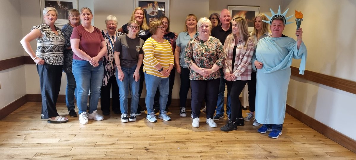 Ann Elliott 💙 (@annelliott2017) on Twitter photo What a wonderful day. Just some of the staff from Kello Hospital at their Staff Care Team Day today. Thank you for your participation, laughter and honesty. Happy 4th July folks. You rock xx <a href="/KarenConnor8/">Karen</a> <a href="/ClaireChalmers5/">Claire Chalmers</a> <a href="/NHSLanarkshire/">NHS Lanarkshire</a> What a wonderful day. Just some of the staff from Kello Hospital at their Staff Care Team Day today. Thank you for your participation, laughter and honesty. Happy 4th July folks. You rock xx <a href="/KarenConnor8/">Karen</a> <a href="/ClaireChalmers5/">Claire Chalmers</a> <a href="/NHSLanarkshire/">NHS Lanarkshire</a>