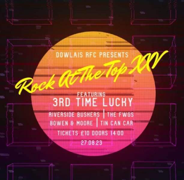 The weather may be a bit miserable but this will cheer you all up!! Get ready for our summer Rock at the Top 🔥