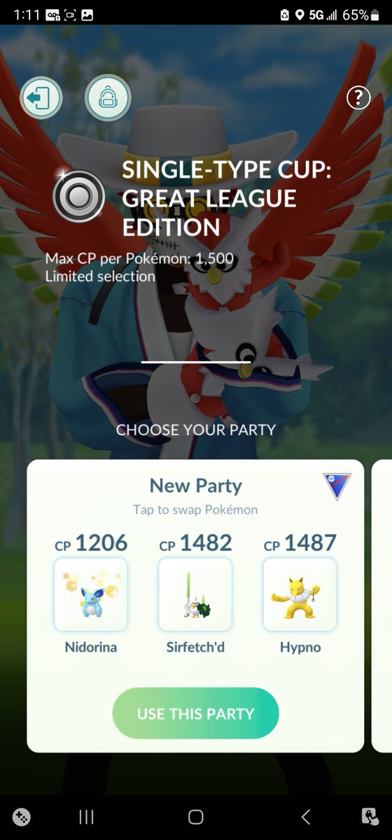 josephcup18's tweet photo. #pokemonGo #GOBattleLeague #pvp #Singlecup https://t.co/O1btyrVtdj