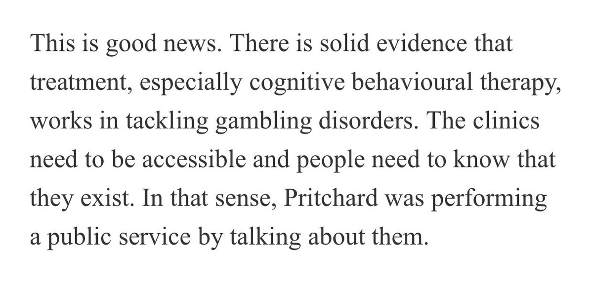 Is this truth? Is #gambling illness all about a gambler’s faulty thought patterns? #gamblingindustry #gamblingtreatment