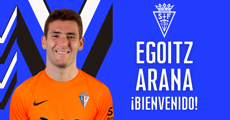 SanFernando_CD's tweet photo. 🧤 ¡Egoitz Arana refuerzo para la portería azulina!

🔵 El guardameta llega a #SanFernando procedente de la @RealSociedad.

💪🏼 ¡Bienvenido a La Isla!
https://t.co/M2fh0zSMm7