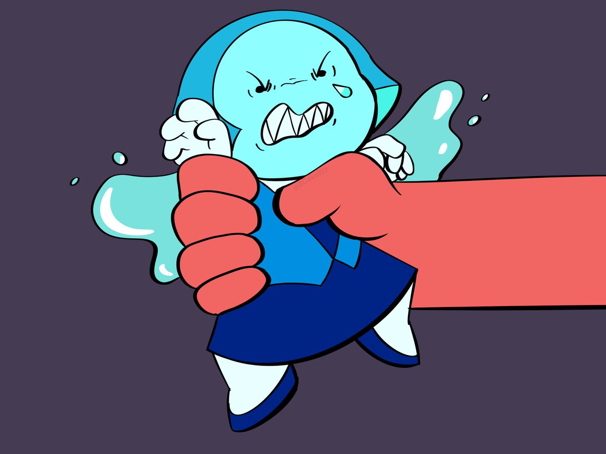 ZCakezzz's tweet photo. [Steven Universe]

had to draw it🔥🔥🔥🔥

#stevenuniversefanart #stevenuniversfuture #aquamarine #eyeballruby https://t.co/mUxh6o0nLU