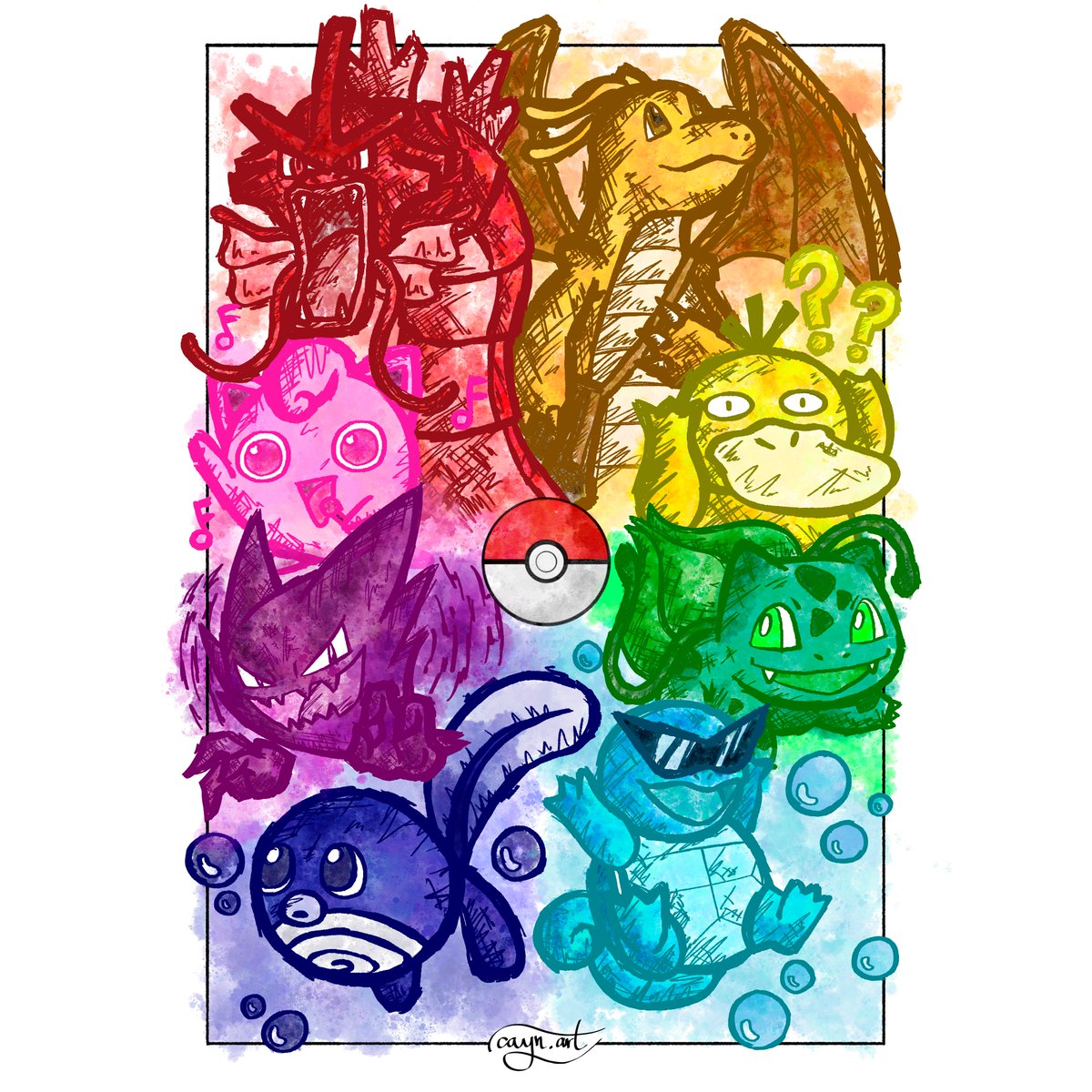 #colorwheelchallange #myway #Pokemon