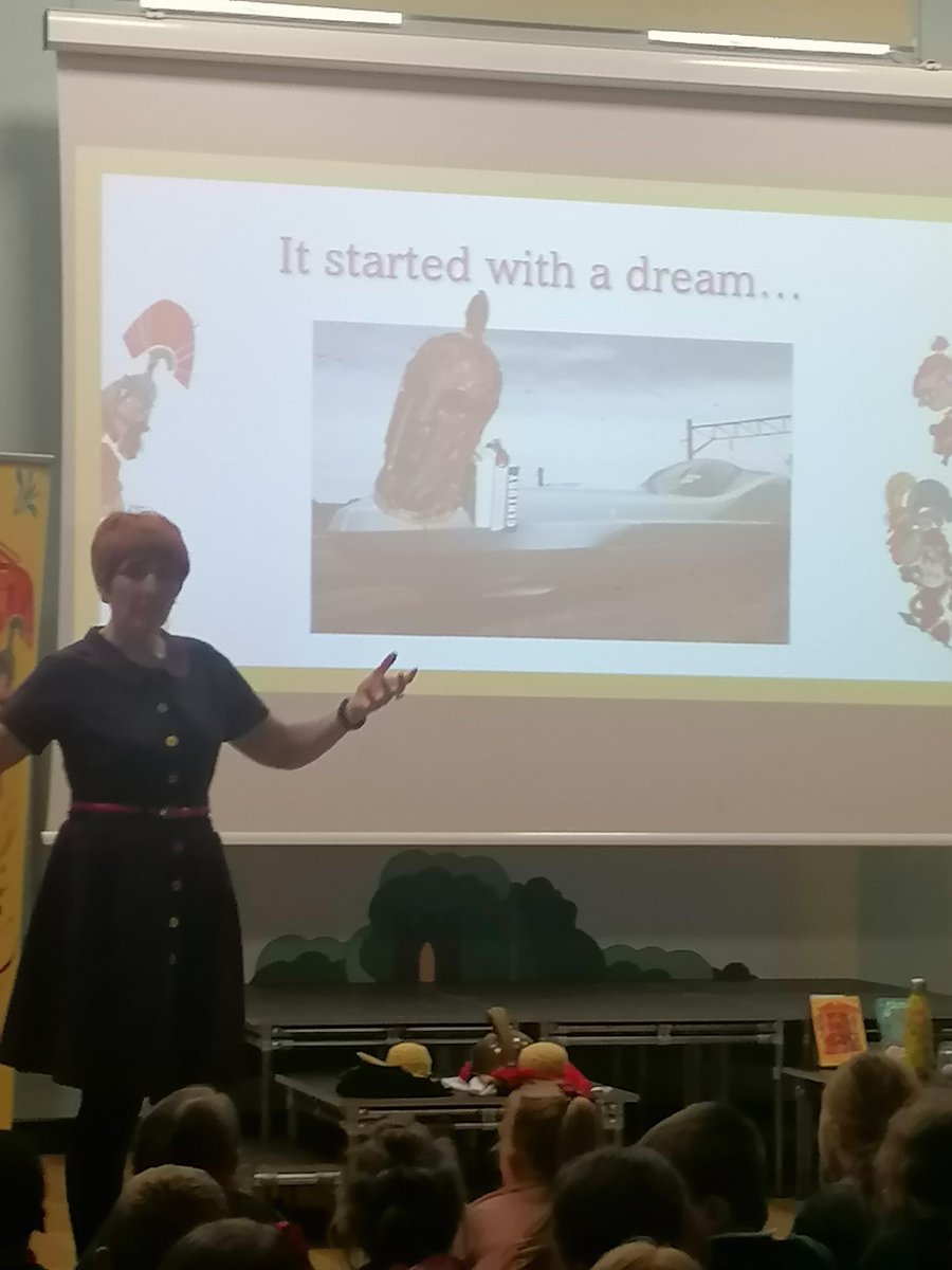 WoodchurchCofE's tweet image. Thanks to @riewriting for her disgustingly fantastic assembly a about her new book based on the Romans...
... Another signature added to the author wall in the library too! #lifechanginglibraries
@bearhuntbooks
@Booktrust
