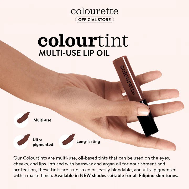 Random_Recos's tweet image. 𝐌𝐚𝐤𝐞-𝐔𝐩 𝐑𝐞𝐜𝐨 ✨

𝘾𝙤𝙡𝙤𝙪𝙧𝙚𝙩𝙩𝙚 𝘾𝙤𝙡𝙤𝙪𝙧𝙩𝙞𝙣𝙩 in the shade 𝘼𝙫𝙖

Discover this best-selling multipurpose tint, the ultimate makeup essential!
 
𝐂𝐥𝐢𝐜𝐤 𝐡𝐞𝐫𝐞: s.lazada.com.ph/s.Sn3NS?cc 💋