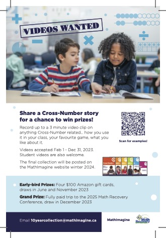 MathImagine2's tweet image. Congratulations to Alena and Ella for winning our early-bird 10-Year Cross-Number Anniversary contest!  2 more early-bird winners will be announced Nov 2023 and grand prize winner to be announced Jan 2024!
@USMathRecovery 
#mathrecovery
#Crossnumberstories