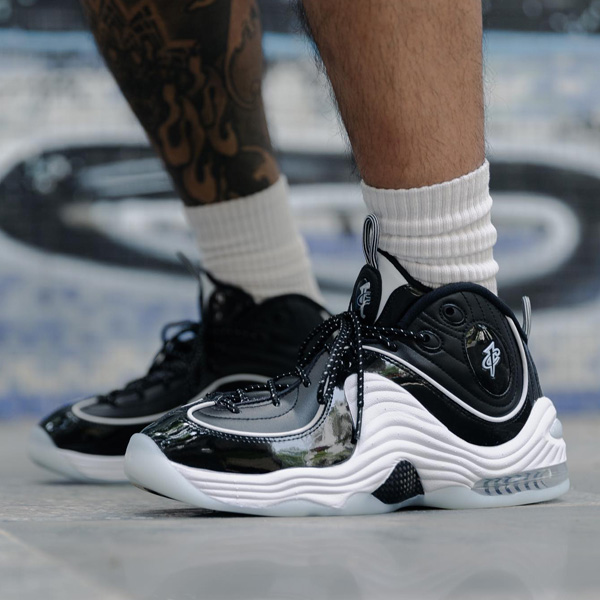 nike air penny 2 on feet