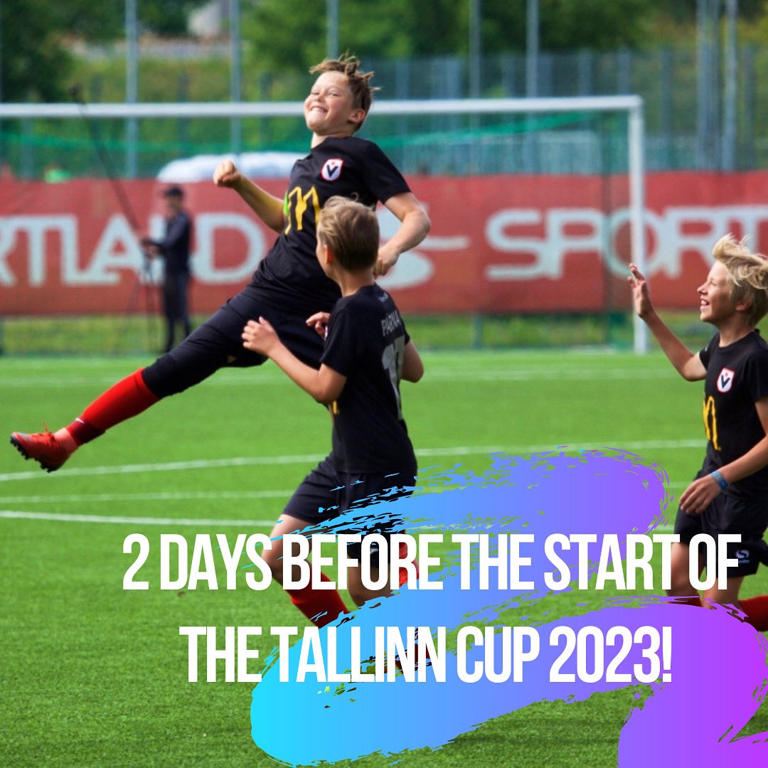 2 Days before the start of the Tallinn Cup 2023! We are waiting for all participants in their best shape! 🏆🏟