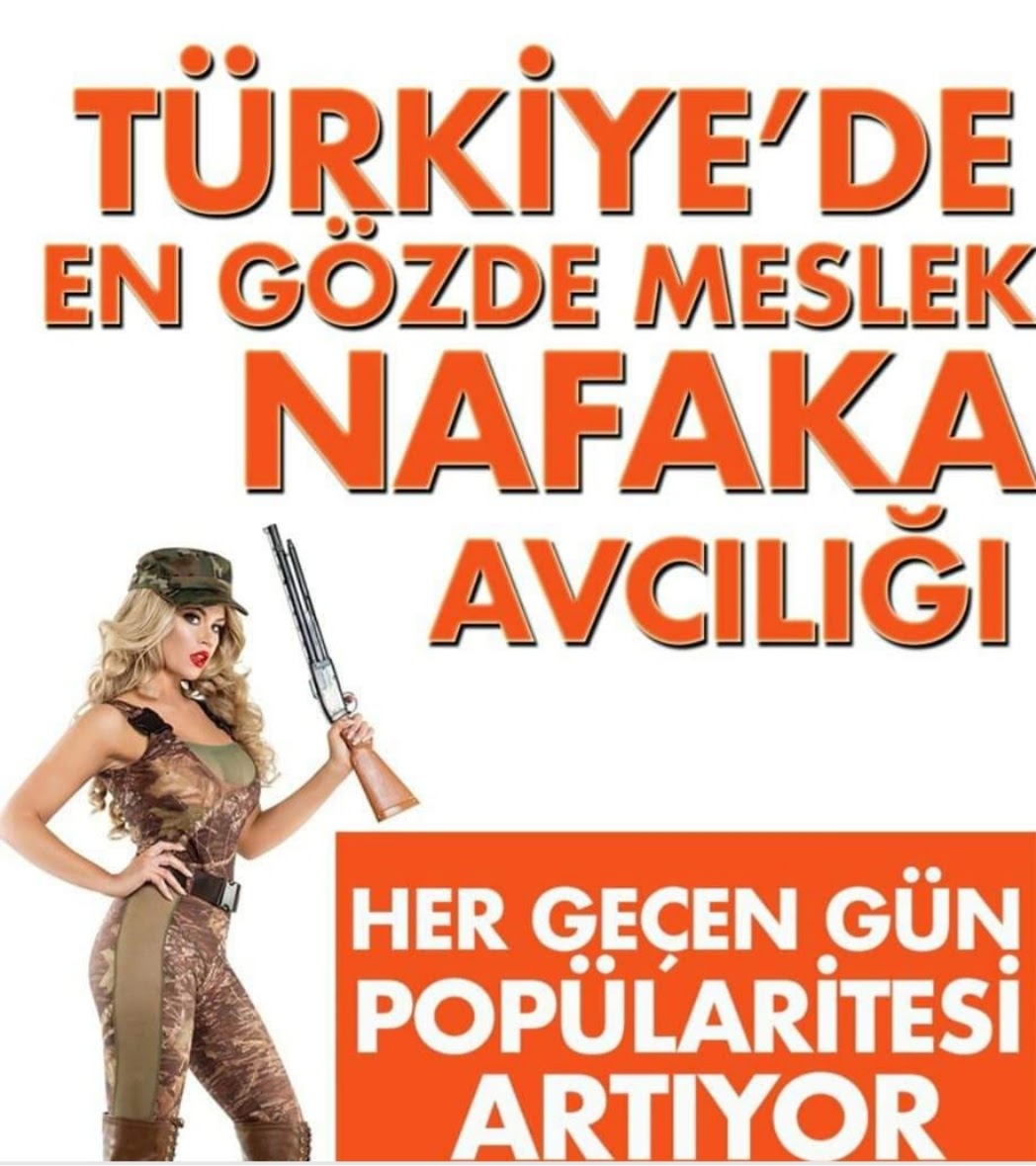 SÜRESİZ NAFAKA kaldırılmadığı sürece 👇 bu meslek daha çok artar.<a href="/adalet_bakanlik/">T.C. Adalet Bakanlığı</a> <a href="/Akparti/">AK Parti</a> @ErbakanFatih <a href="/iletisim/">T.C. İletişim Başkanlığı</a> <a href="/MHP_Bilgi/">MHP</a> <a href="/rprefahpartisi/">Yeniden Refah Partisi</a> <a href="/MHP_Bilgi/">MHP</a> <a href="/RTErdogan/">Recep Tayyip Erdoğan</a> <a href="/EmineErdogan/">Emine Erdoğan</a>