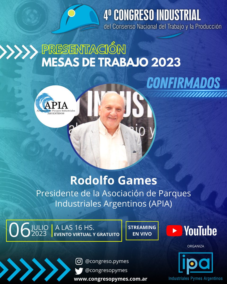 Congreso Industrial del Consenso Nacional tweet media