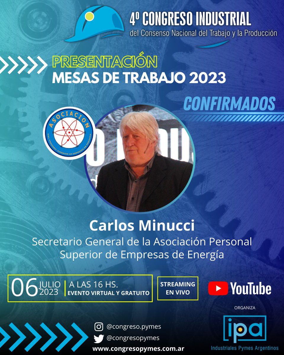 Congreso Industrial del Consenso Nacional tweet media