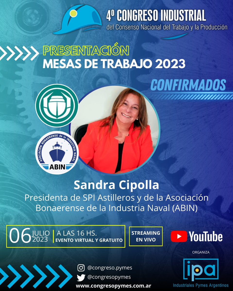 Congreso Industrial del Consenso Nacional tweet media