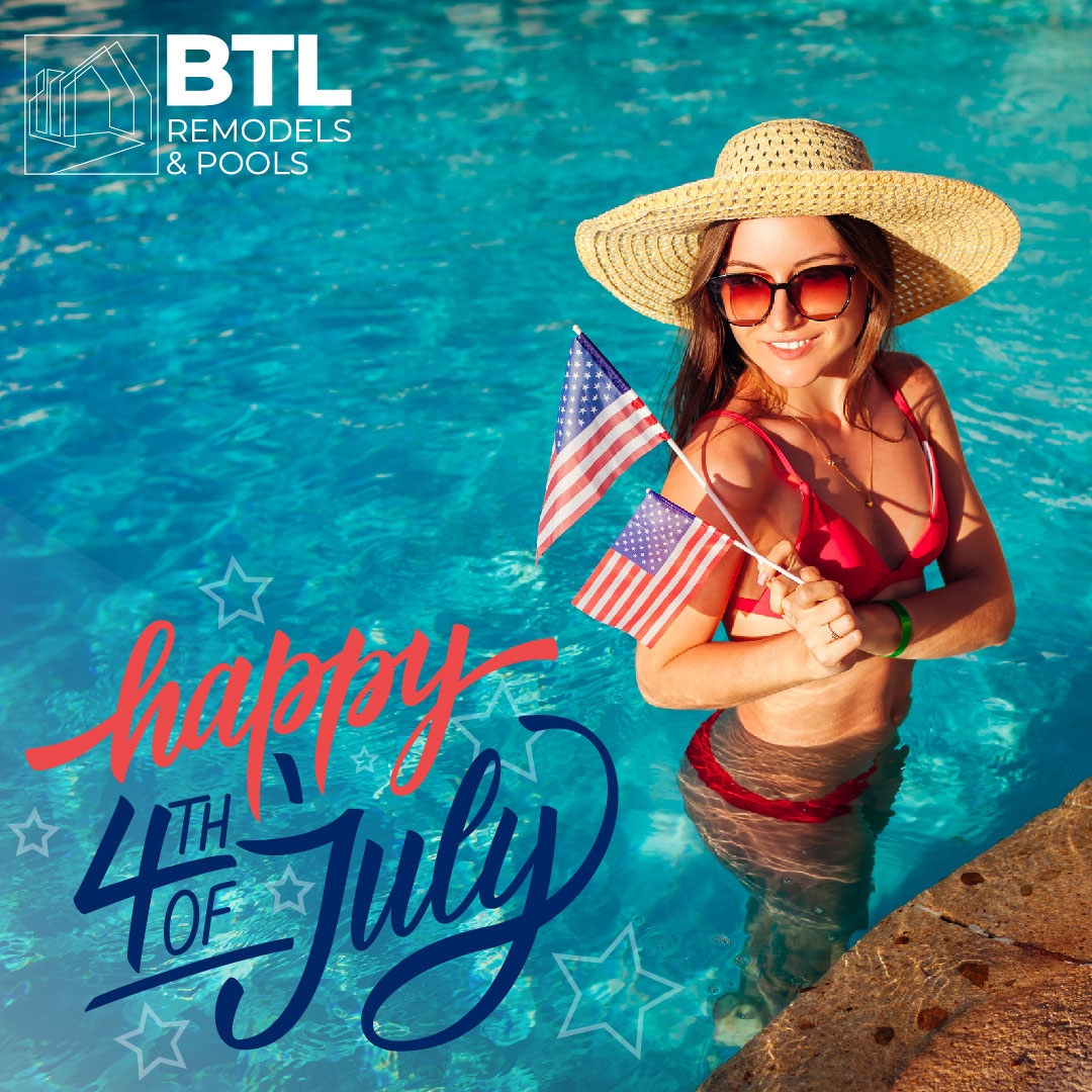 BtlRemodeling's tweet image. Happy Fourth of July! We're celebrating with fireworks and fun, and honoring the courage and determination of our Founding Fathers. 

Call our team today to book your pool build at 801-917-6639
or visit us at btlremodelsinc.com

#BTLRemodelsandPools #CustomPools #Relaxati...