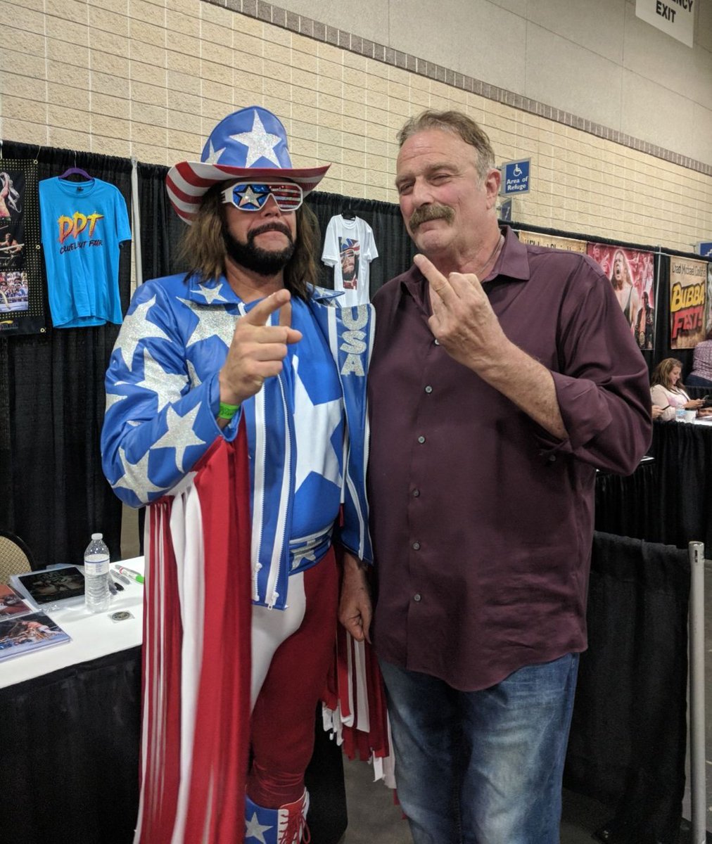MMBrandonSavage's tweet photo. Happy 4th of July to everyone!! 

What is Jake doing here? *wrong answers ONLY*

#machoman #jakethesnake #randysavage https://t.co/9gzY46Uvf4