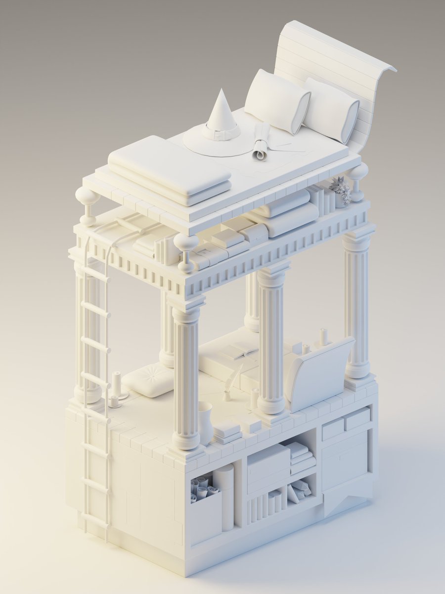 WizardoYo's tweet photo. 3D render of a mini myth student dorm

Original concept art by @/crownlesswizard on tumblr

@Wizard101 #wizard101 #wizard101art https://t.co/d68agf7fna