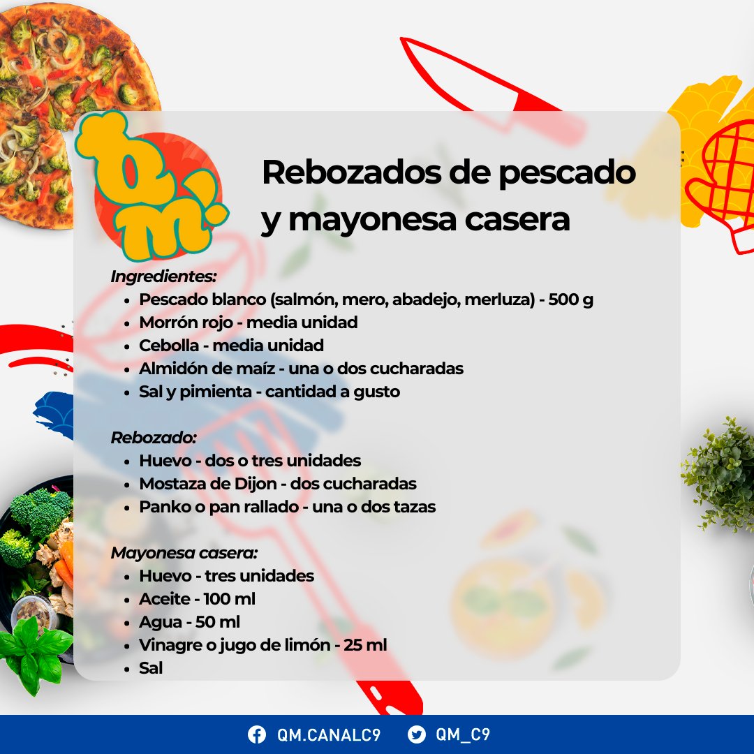 canal9oficial's tweet image. #QuéMañana | Estas #Croquetitas de #Pescado 🐟 están llenas de sabor 😋 y de los #Ingredientes más frescos 🙌. ¿¡Te animás a prepararlas 👩‍🍳!?

Mirá el paso a paso en ElNueve.com.ar 👉 #QueMañana 🍴