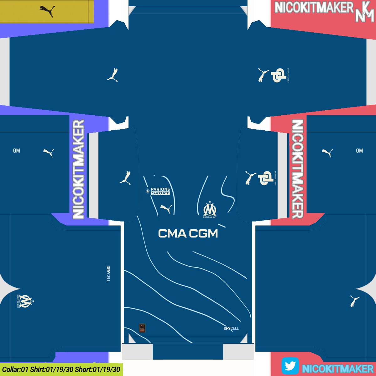 NicoKitMaker's tweet photo. Kits Home/Away 2023/24 del @OM_Officiel para #PES2021
Espero que les guste
Tu donación motiva
https://t.co/ofJNhnn2Ph
.las preview no muestran el resultado final, solo un parcial...
.
#pes #pes2020 #kitpes #eFootball 

MEJOR CALIDAD EN DRIVE

Drive: https://t.co/WesNeUxdtj https://t.co/MsMBe5Sadh