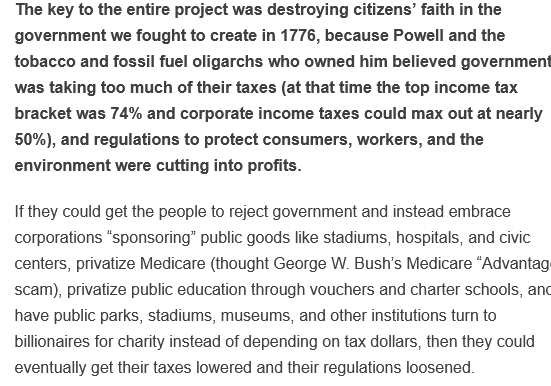 ActionDemocrat's tweet photo. Big Oil Oligarchs have teamed up to buy and control every phase of government, media and all our major economic sectors
And laughably the GOP claims everyday that Government oversight is ruining your life
#ResistanceUnited #wtpBLUE #DemVoice1 #DemCast #ProudBlue https://t.co/ZcxBk8VJz3