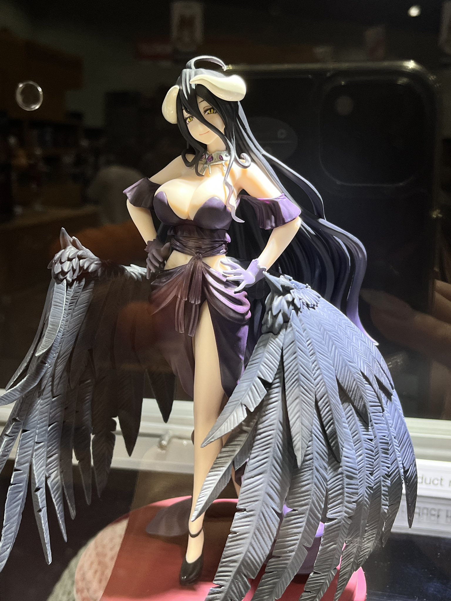 Overlord IV - AMP+ Figure - Albedo (Black Dress Ver.)