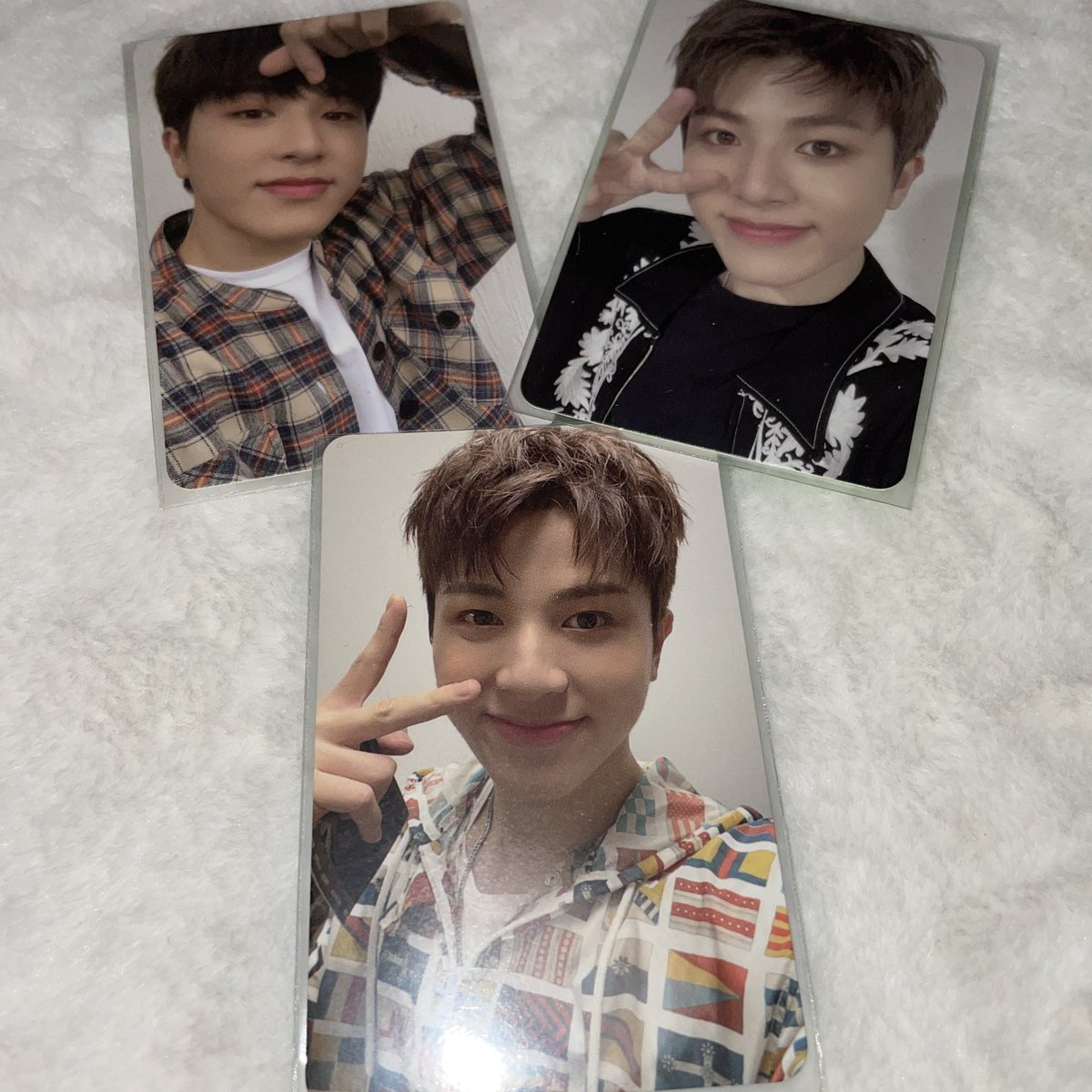 NCT ATEEZ treasure トレカ　交換
譲）画像のもの
NCT テイル テヨン テン ジョンウ マーク ロンジュン ジェノ ヘチャン ジェミン チョンロ チソン ショウタロウ　
treasure ジョンファン

求）ATEEZ アチズ　ウヨン　
　　未所持多数のためなんでも検討

お気軽にDMリプライお願いします🙏🏻