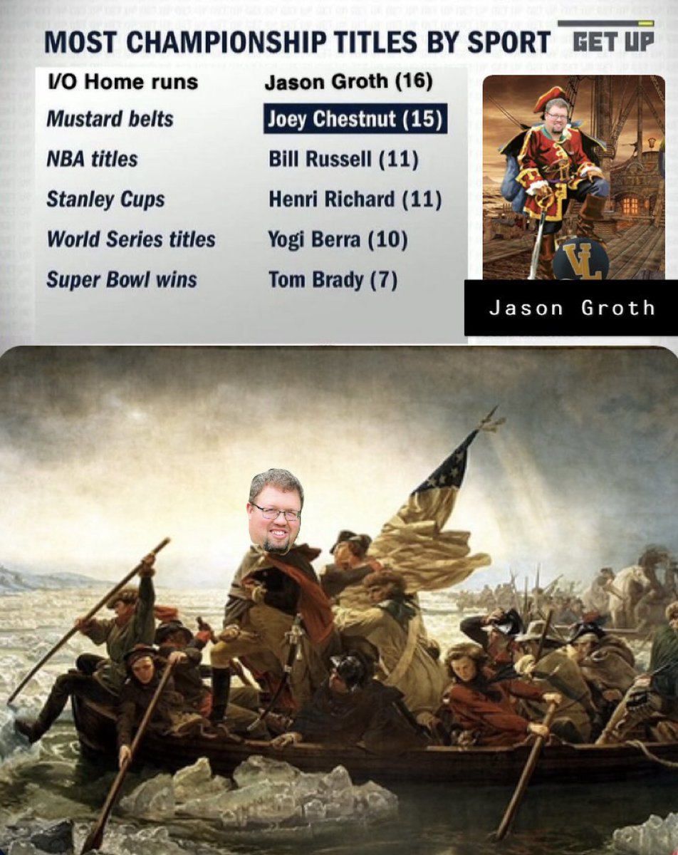 General Groth is back today. The patriotic man will eat more hot dogs and buns than Joey Chestnut today and he will also get the fireworks started in I/O. General bleeds red white and blue and inspires so many in this great nation. See you in Perham at 7:30
#WeAreTheCaptainNow