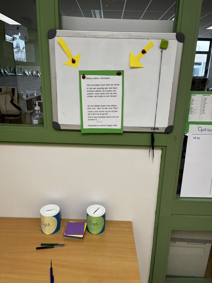 Ik vraag aan het eind van het schooljaar tips en tops aan ouders. Ben benieuwd <a href="/bshetMolenveld/">bs Het Molenveld</a> @SAAMscholen