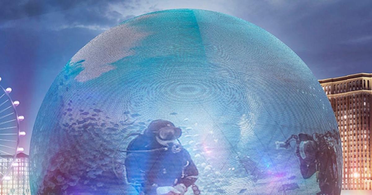 focuspyramid's tweet photo. The Venetian Resort starts testing its giant LED video sphere https://t.co/IKVwfeya0y #photo #photography - DPC https://t.co/xthY5F6TMW