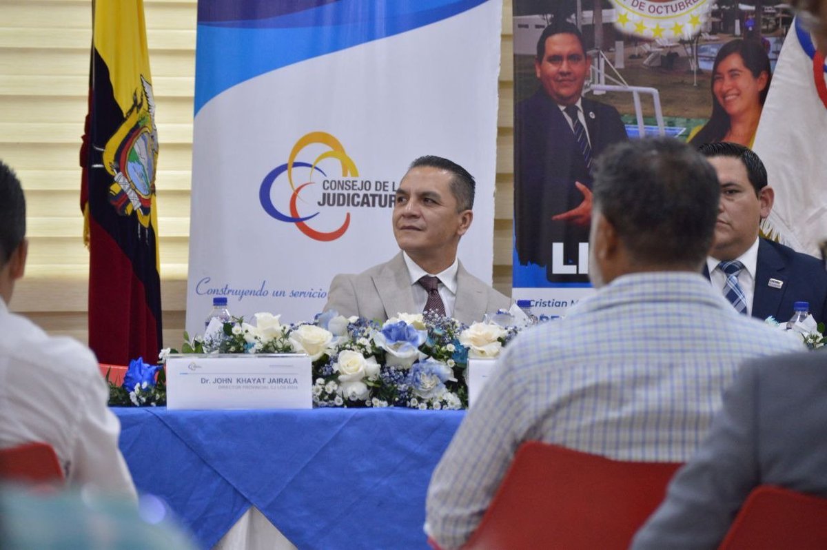 #AgendaTerritorialCJ #LosRíos
El presidente <a href="/teran_wilman/">Soy la voz de Wilman Terán</a> señala que es necesaria la interacción del Estado, los servidores y la sociedad civil.  #CuesteLoQueCueste

“Una justicia oportuna, pronta y adecuada requiere de que cada juez cuente con su secretario y ayudantes