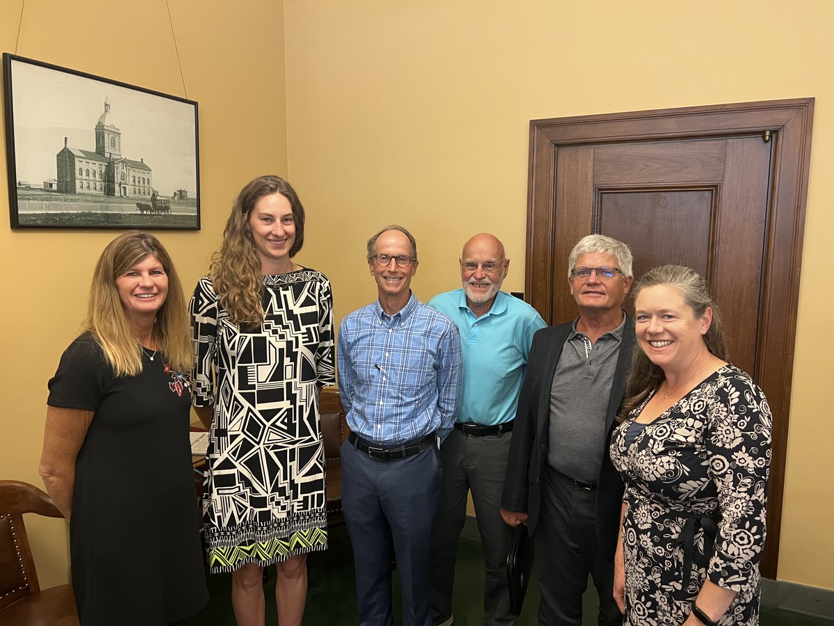 We had a great meeting with Cicely Wardyn, policy advisor to Governor <a href="/jim_pillen/">Jim Pillen</a>. We discussed rural economic benefits to be gained from IRA funding for Nebraska and the importance of permitting reform/ modernization. <a href="/TeamPillen/">Governor Jim Pillen</a>