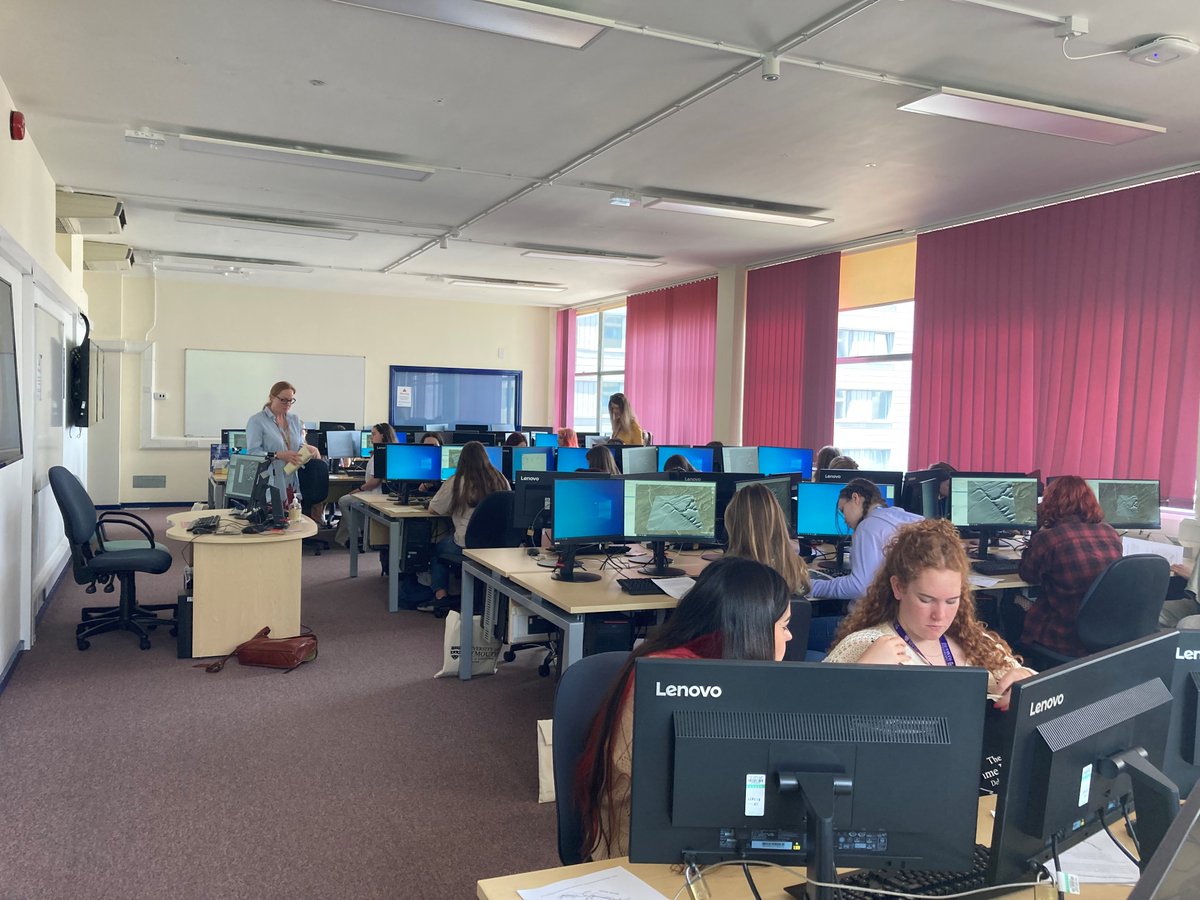 In our next workshop @geologySarah will be introducing the students to GIS and digital elevation models to show how they can be used to visualise, analyse, and assess, active faults! #tectonics #earthquakes #GiG23