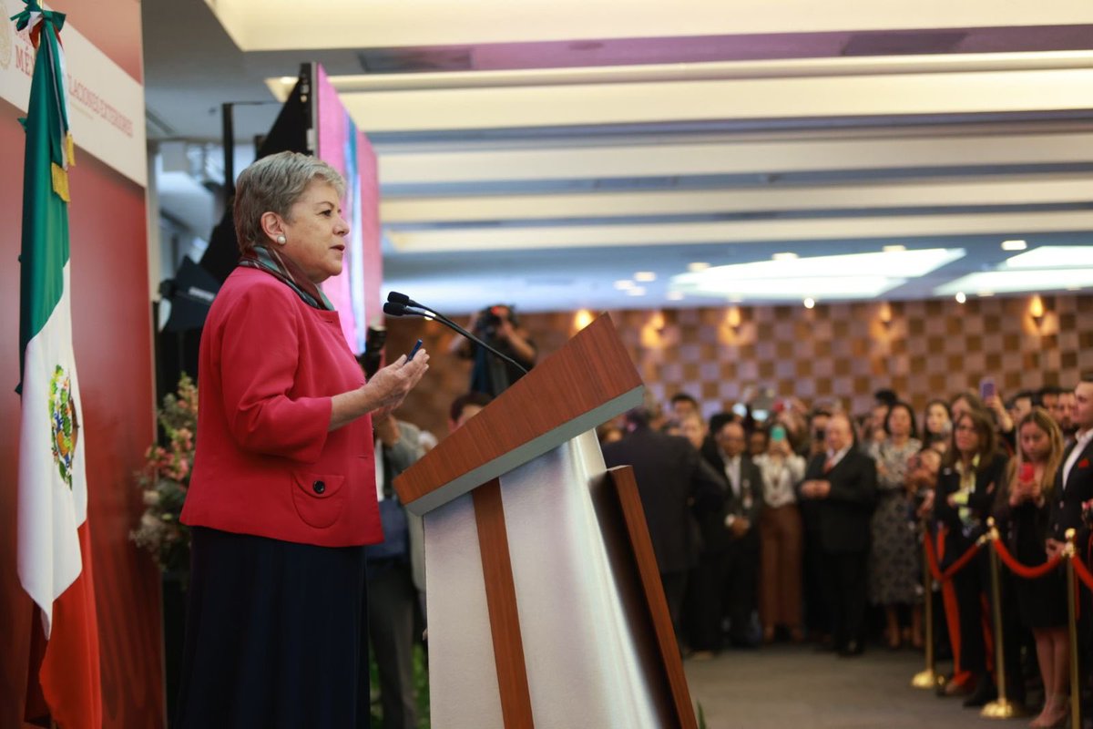 Alicia Bárcena tweet media