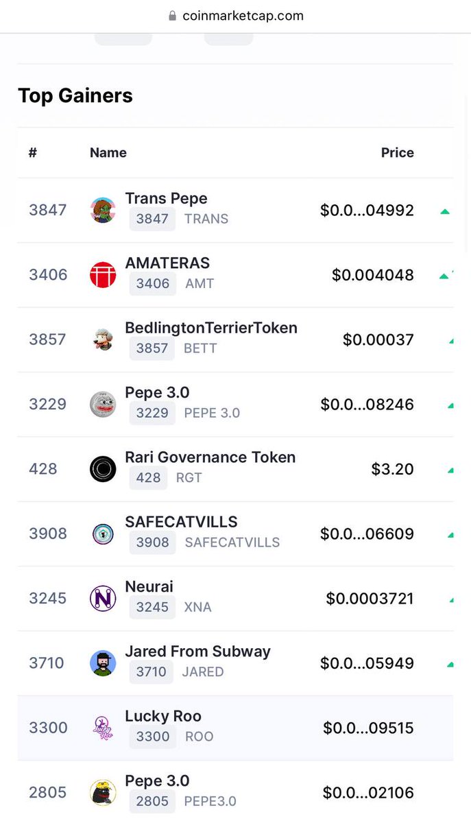 We keep going to top #PEPE3