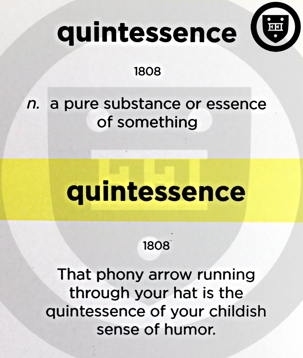 Quintessence Definition