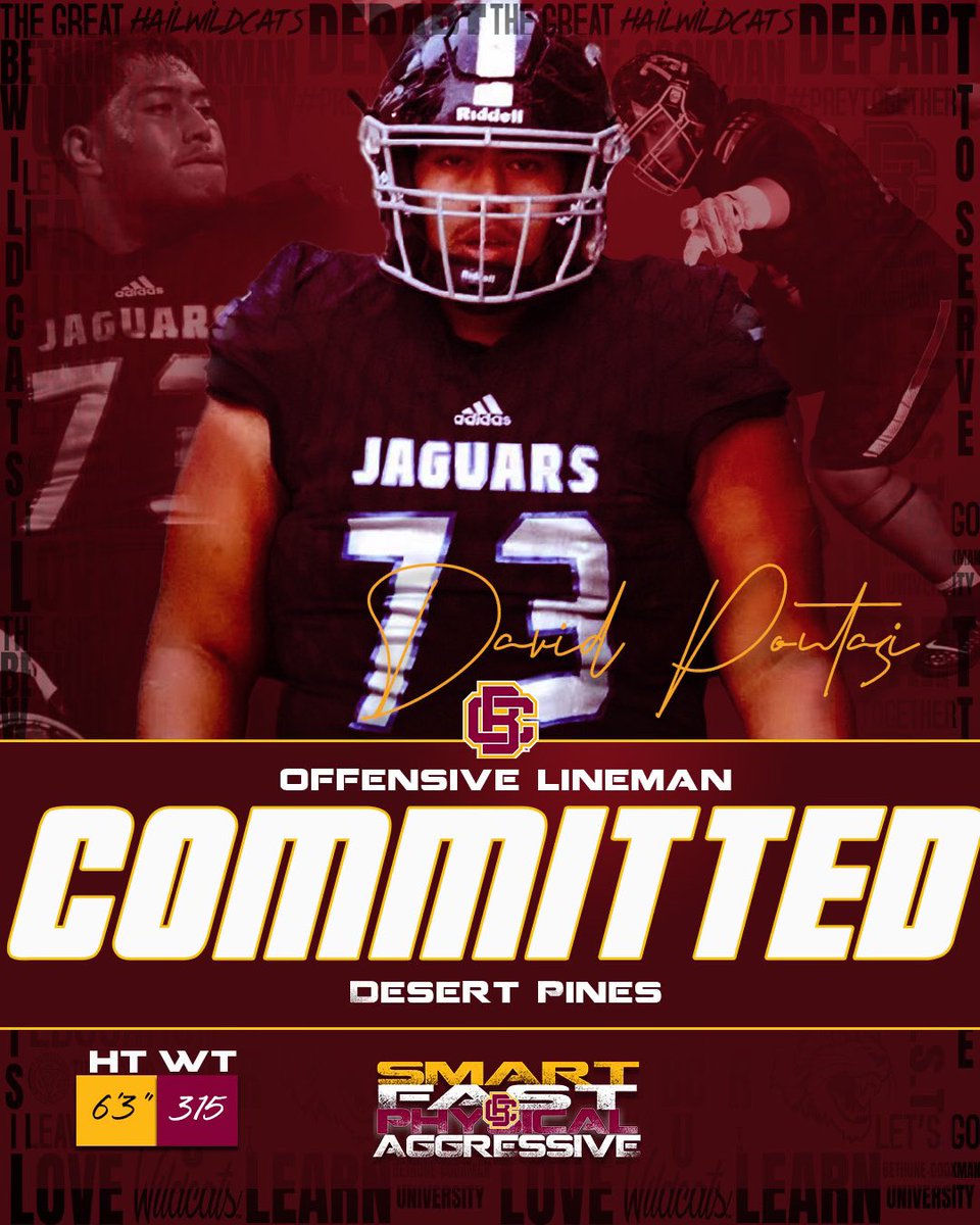 Thank you lord!!…after a great talk with @CoachWoodie and the coaches I am blessed and honored to say I am committed to Bethune Cookman university!!! #jeremiah29:11 @CoachGerbino @B_Wash72 @BCUGridiron @_official_73 @Sam_Poutasi73 @ticorod39 @DHill39 @PPoutasi