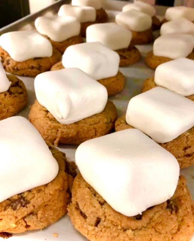 S’More and S’More of these!! Graham Cracker filled Chocolate Chunk Cookies topped with the biggest marshmallow you’ve ever seen! Summer at it’s best! Here for a limited time!!

Order now!👇🏼
thecookiemonstah.com