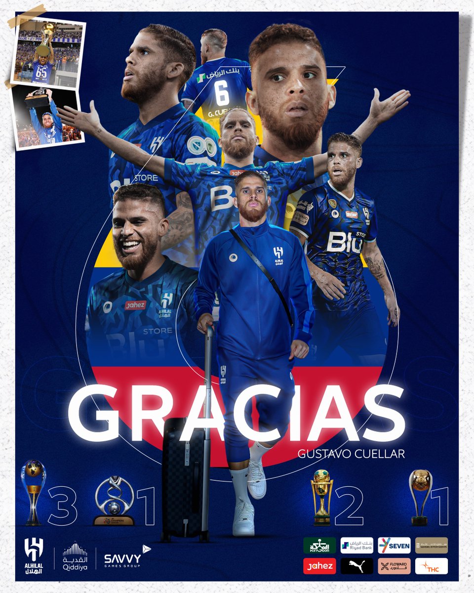 📄 شكـرًا <a href="/cuellargustavo6/">Gustavo Cuellar</a> 🤝💙

#شكرًا_كويلار 
#الهلال