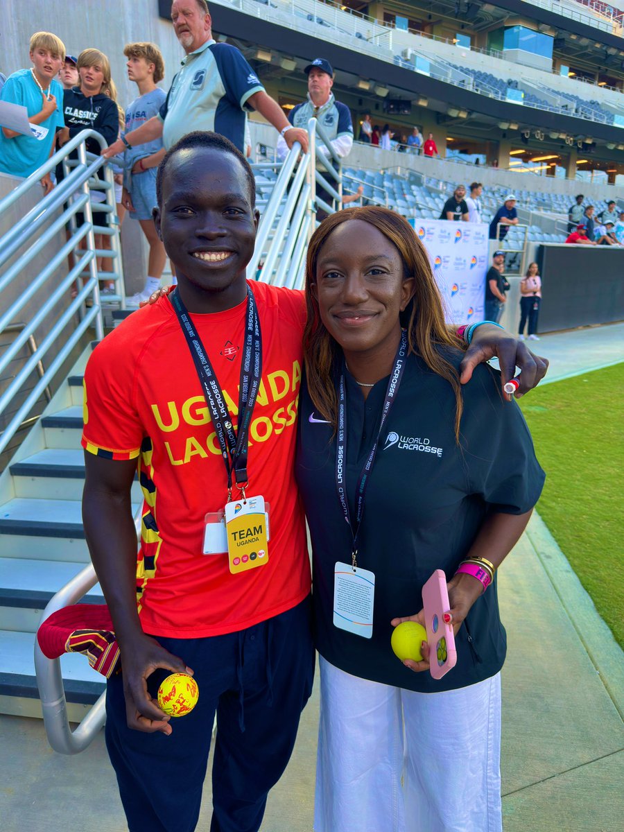 OgikGeorge's tweet photo. This was my first @WorldLacrosse but I was able to play because of my injury besides that’s I meet a lot of people who motivated and inspired me to work more thank before. Love you all ! https://t.co/rK3ohccO4C