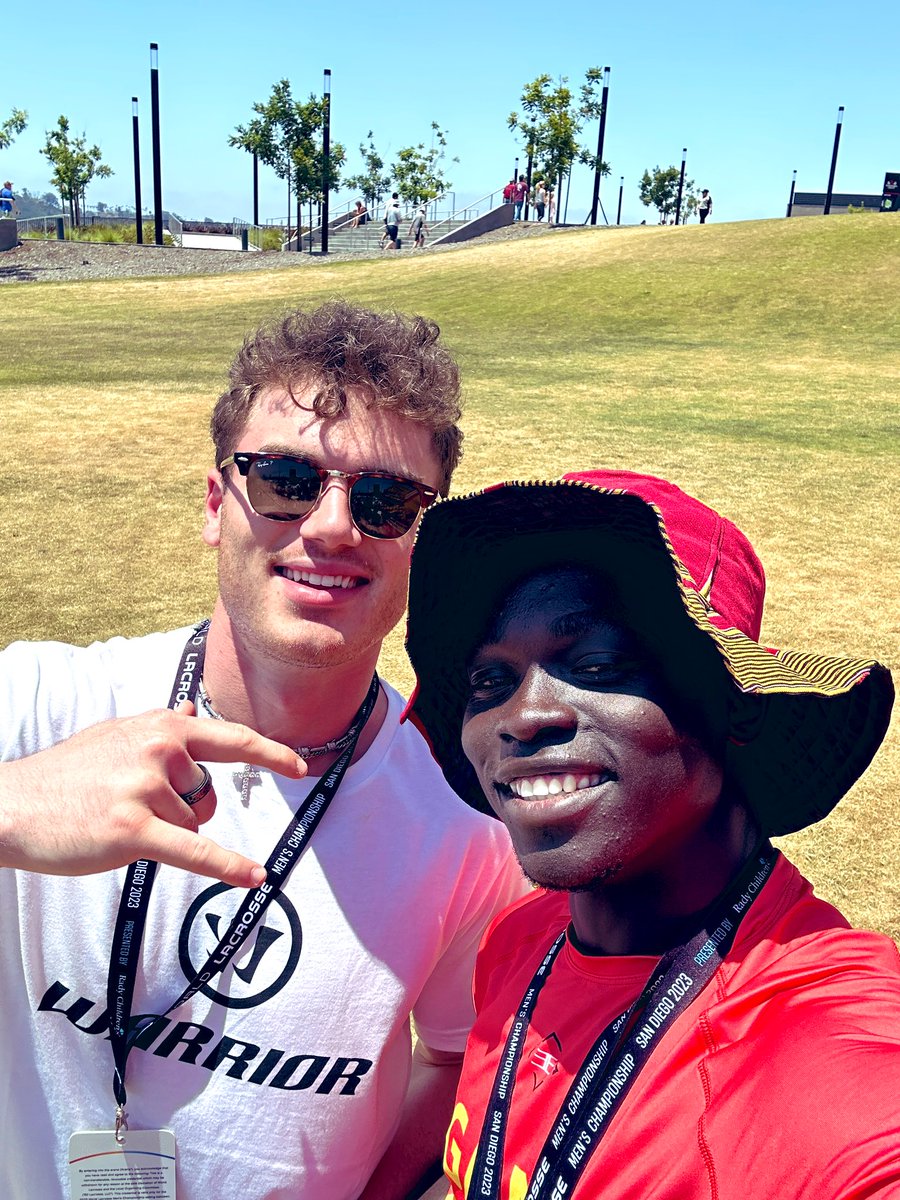 OgikGeorge's tweet photo. This was my first @WorldLacrosse but I was able to play because of my injury besides that’s I meet a lot of people who motivated and inspired me to work more thank before. Love you all ! https://t.co/rK3ohccO4C