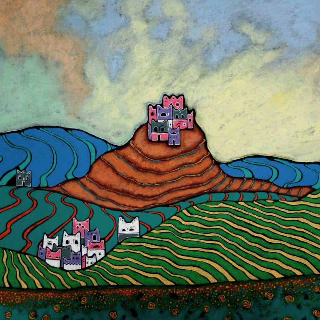 Yemeni landscape,  acrylic on canvas,  105cmx100cm
#art #artsy #artgallery  #myart  #visualart  #originalart #artontweeter  #colorfull  #painting  #contempraryart  #landscapepainting   #realism #fineart  #nature #acrylicpainting #kunst #искусство  #картина #художник