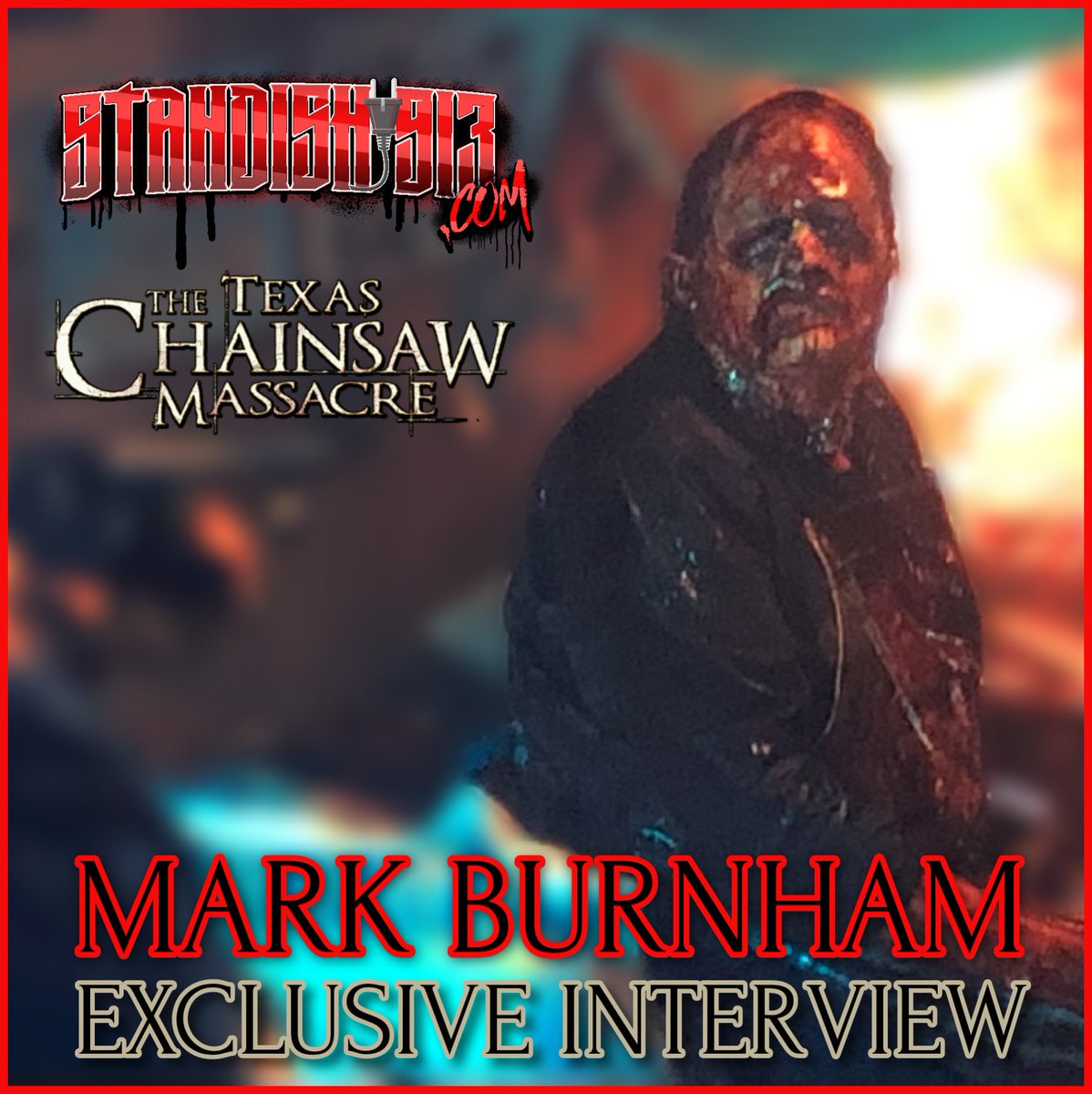 Standish913's tweet photo. π MARK BURNHAM AKA "#LEATHERFACE" OF 2022'S "#TEXASCHAINSAWMASSACRE" EXCLUSIVE INTERVIEW DROPPING JULY 7TH!
π― Mark Will Also Be In Attendance At #CrypticonKC This Friday! Come Out & Hang With Us!!!
π @standish913com TEASER: https://t.co/vu0B7VFEh7 https://t.co/ohqXWhmUrI